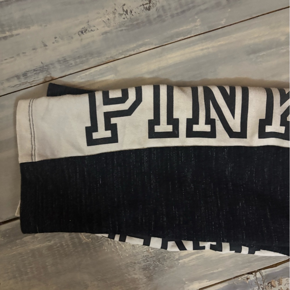 Y2K V/S rare Black & cream PINK joggers - Picture 4 of 6